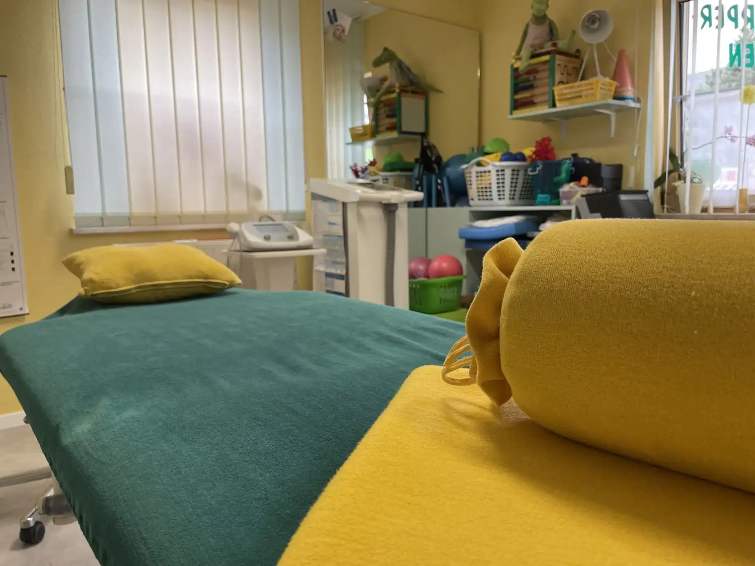 Raum für Physiotherapie