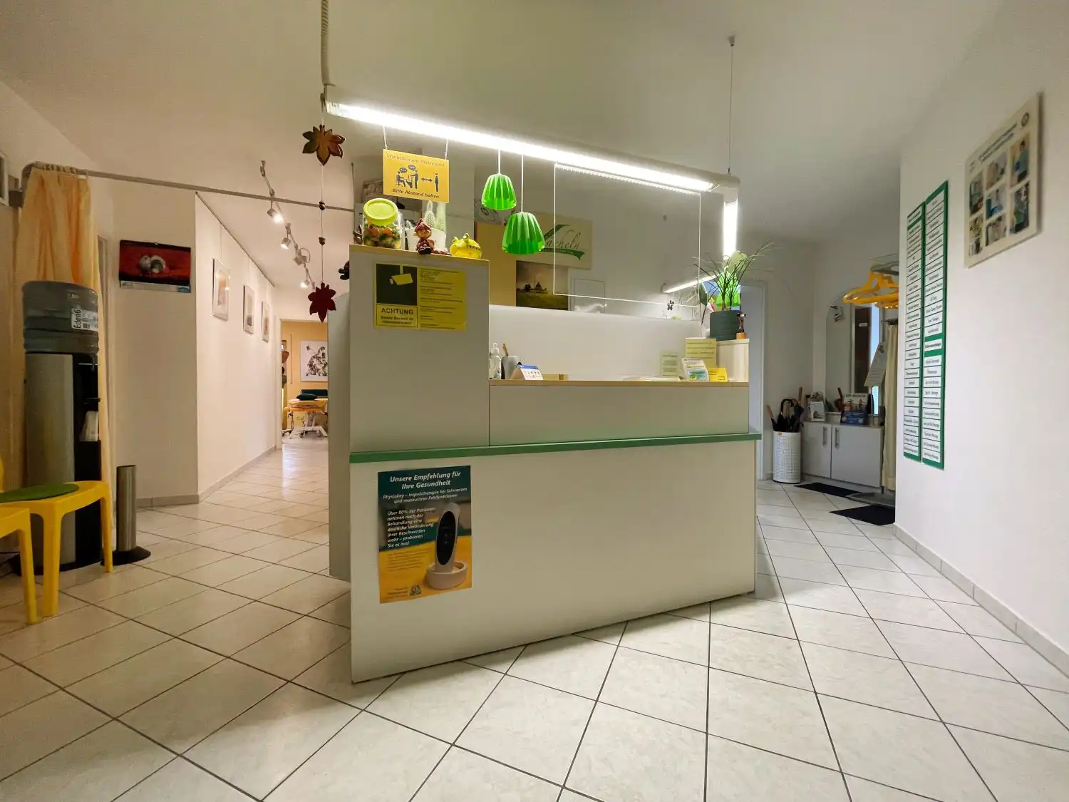 Raum für Physiotherapie
